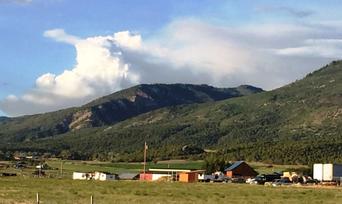 Tank Hollow fire affects Sanpete air quality News, Sports, Jobs